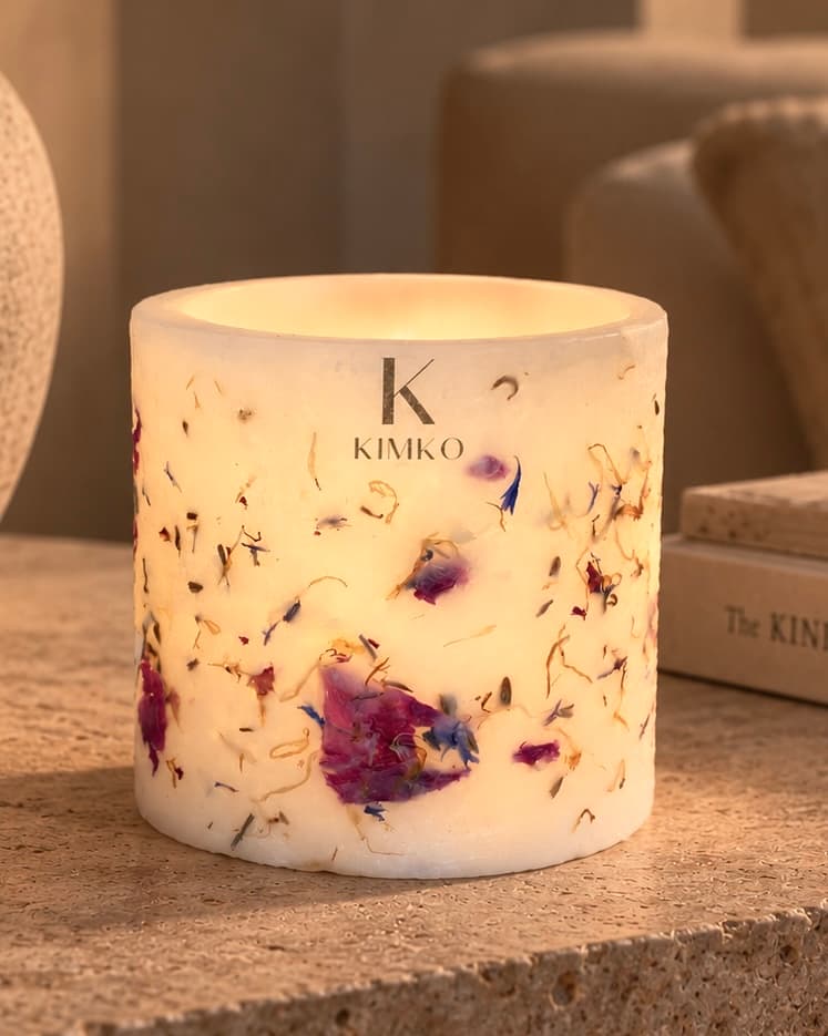 Bougie décorative artisanale Les BLOOM (sphériques) — KimKo